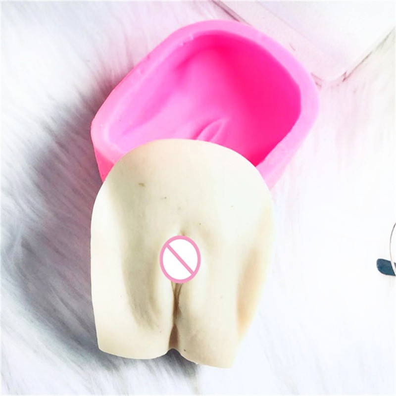 Private Female Simulated Vagina Mold Silicone Aromatherapy Candle Mold DIY