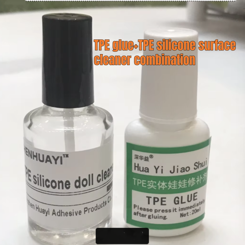 TPE Doll Repair Adhesive+TPE Silicone Surface Cleaner Set