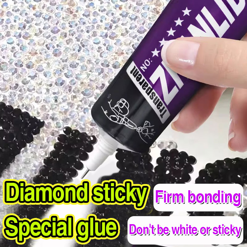 DIY Star Fan Sticky Drill Super Glue 15/50/80ML Transparent For Jewelry Pearl Crystal Rhinestone Adhesive Decorate Small Cards