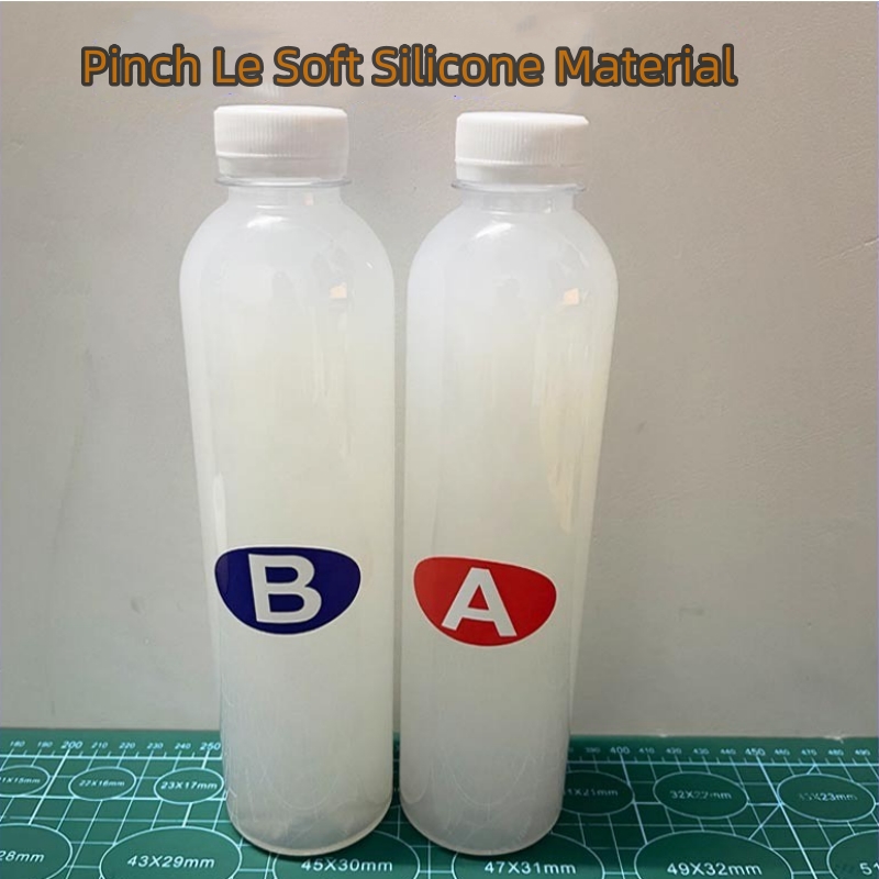 Stress reducing toys, squeeze and play liquid silicone, AB glue, food grade molded platinum silicone raw material