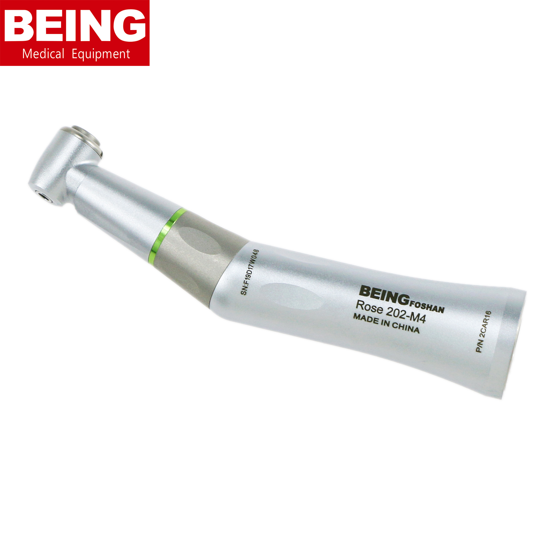 Being Dental Endo 16:1 Low Speed Non Fiber Optic Contra Angle Internal Spray Handpiece Fit KAVO NSK 202CAR16