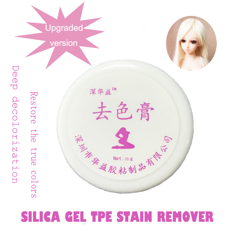 TPE doll cleaning cream, silica gel model decontamination, remove stains, restore natural color