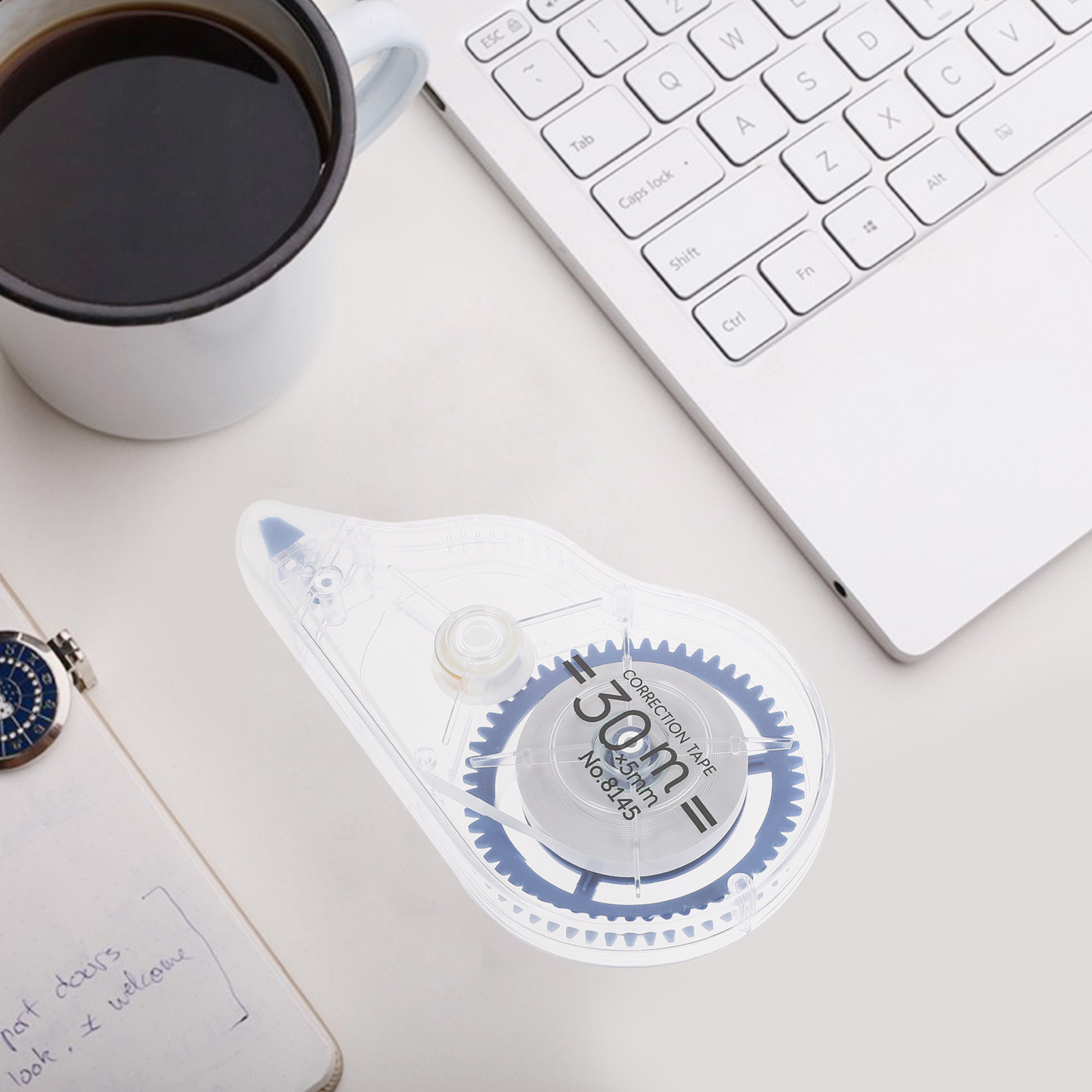 3 Pcs Hand Account Adhesive Double-sided Tape Student Plastic Correction