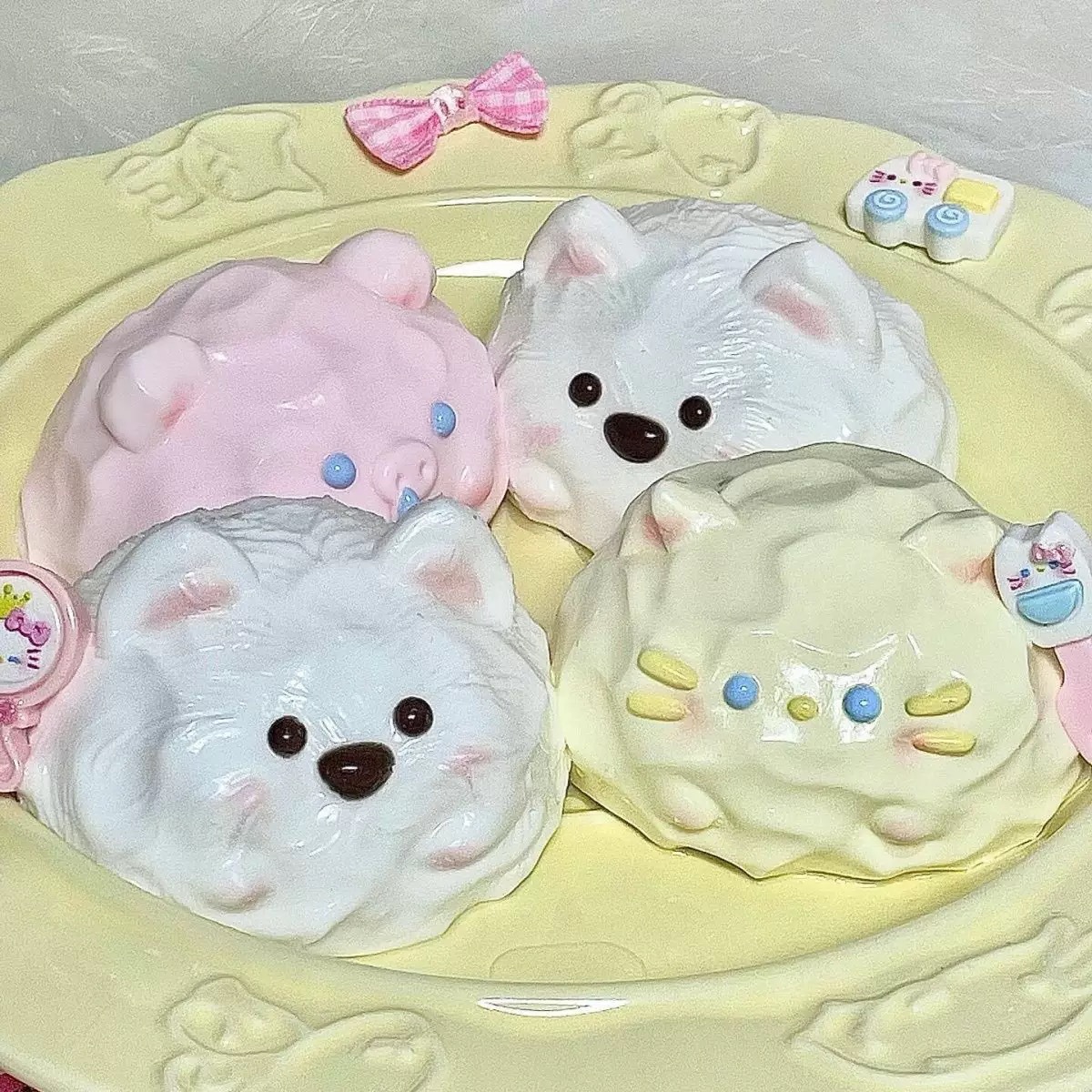 Cute Soft Squishy Pup Kitten Squeeze Toys Antistress Taba Squishу Kids Girls Scovichy Toys Gift Stress Ball Adult Sensory Toys