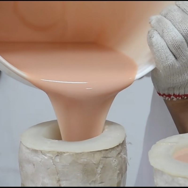 Special silicone material for human prosthetic limb prosthetic breast, soft liquid silicone material