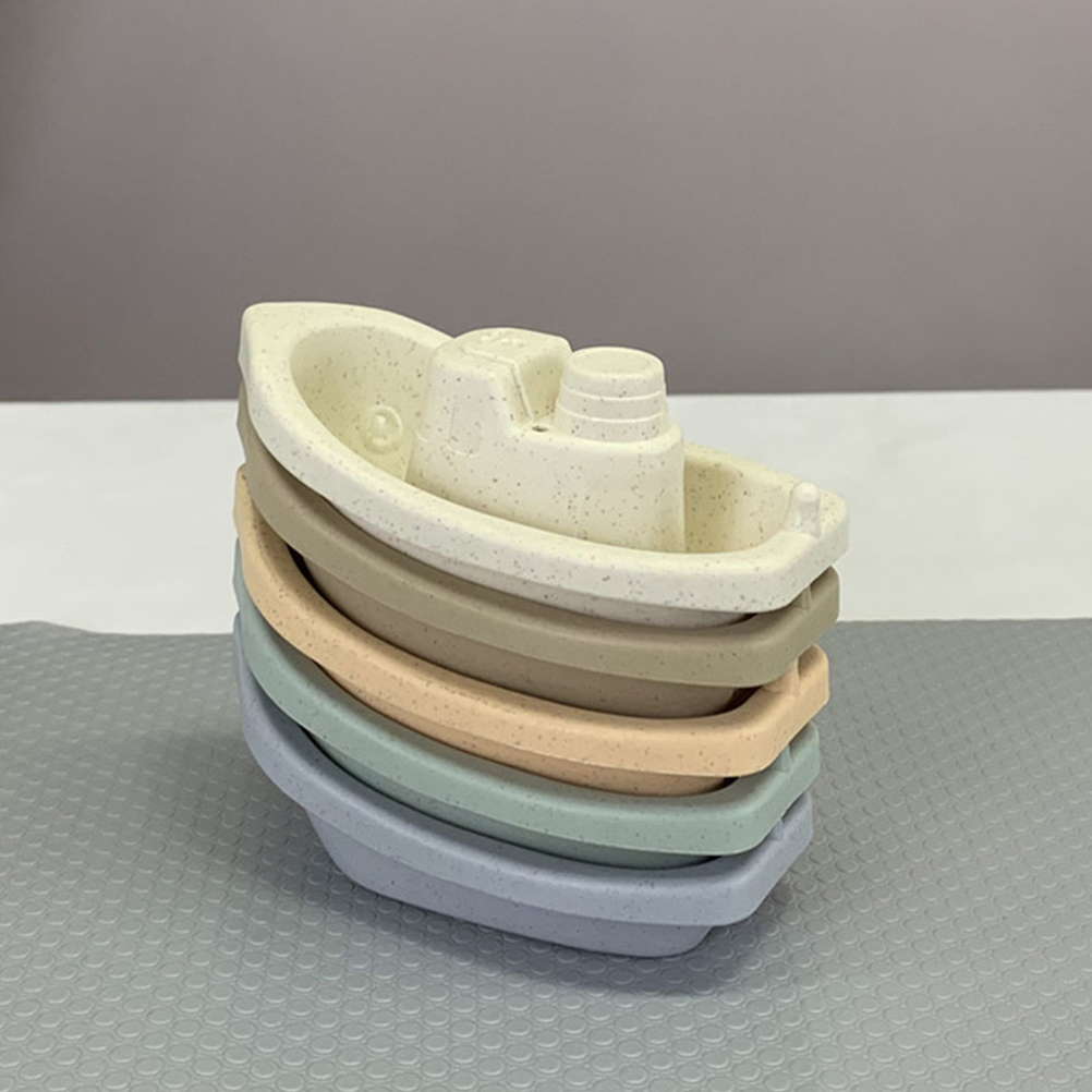 Stacking Cups Toys Safe Plastic Bright Appearance Smooth Surface Educational Playthings Nesting Cups Toddler Building