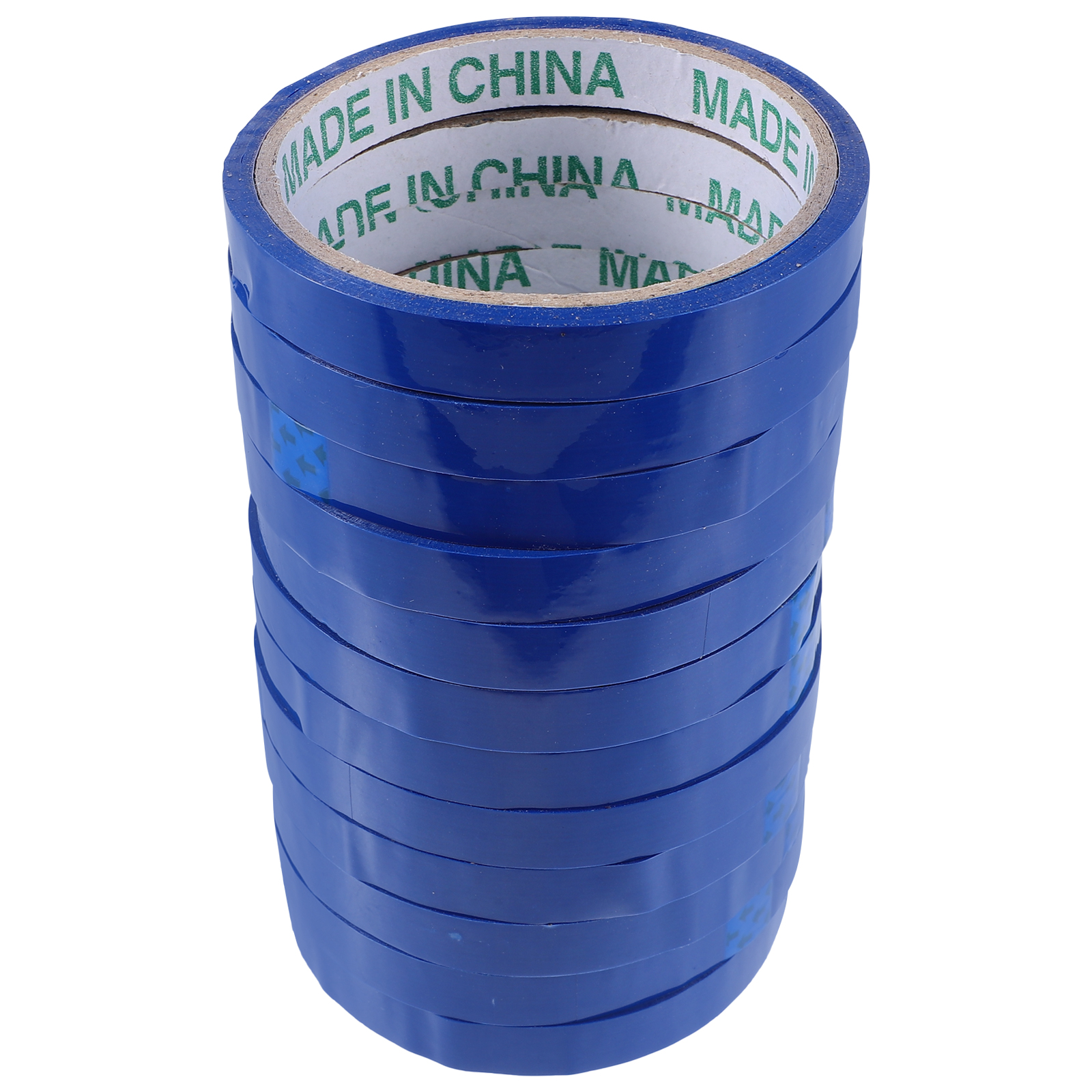 12 Pcs Sealing Tape Packing Refill Binding Machine Bag Sealer Packaging Blue