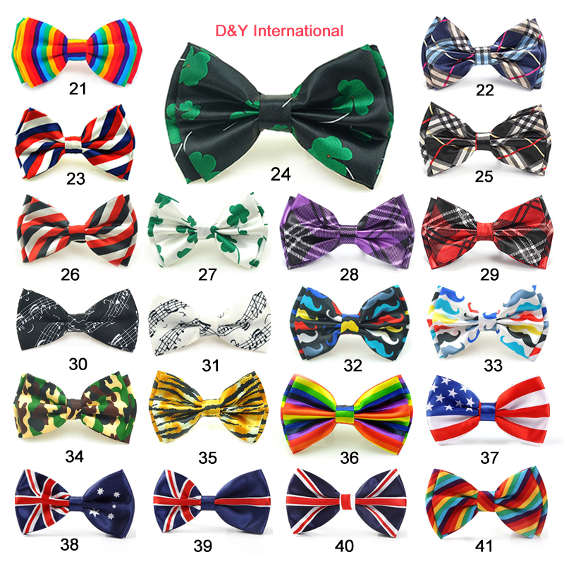 Novelty Ties Bow Tie for Men Men&#039;s Unisex Tuxedo Dress Party Business Fashion Wedding Cravat Butterfly Knot Formal Dress Gift