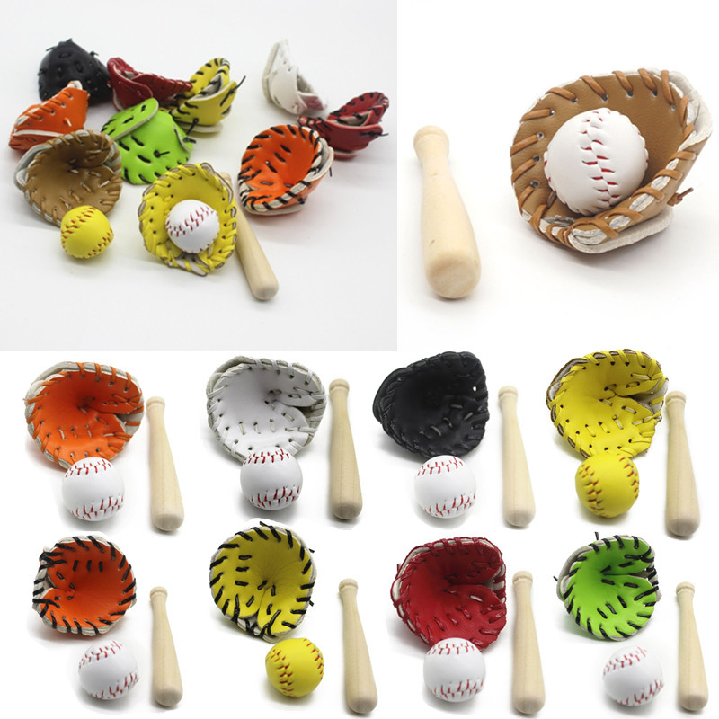 New Newborn Photography Props Mini Baseball Tennis Set Outdoor Sport Baby Boy Girl Posing Photo Shooting Accessories