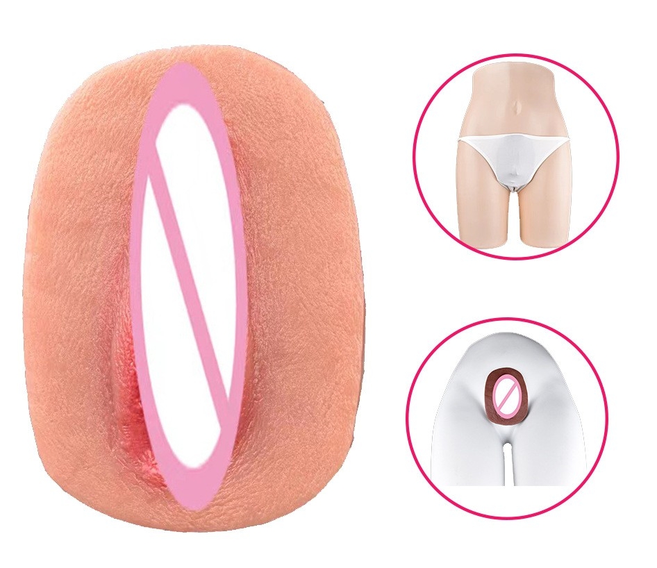 Simulated False Negative Silicone Film, Fake Girl CD, Cross Dressing Underwear Pad, Makeup up