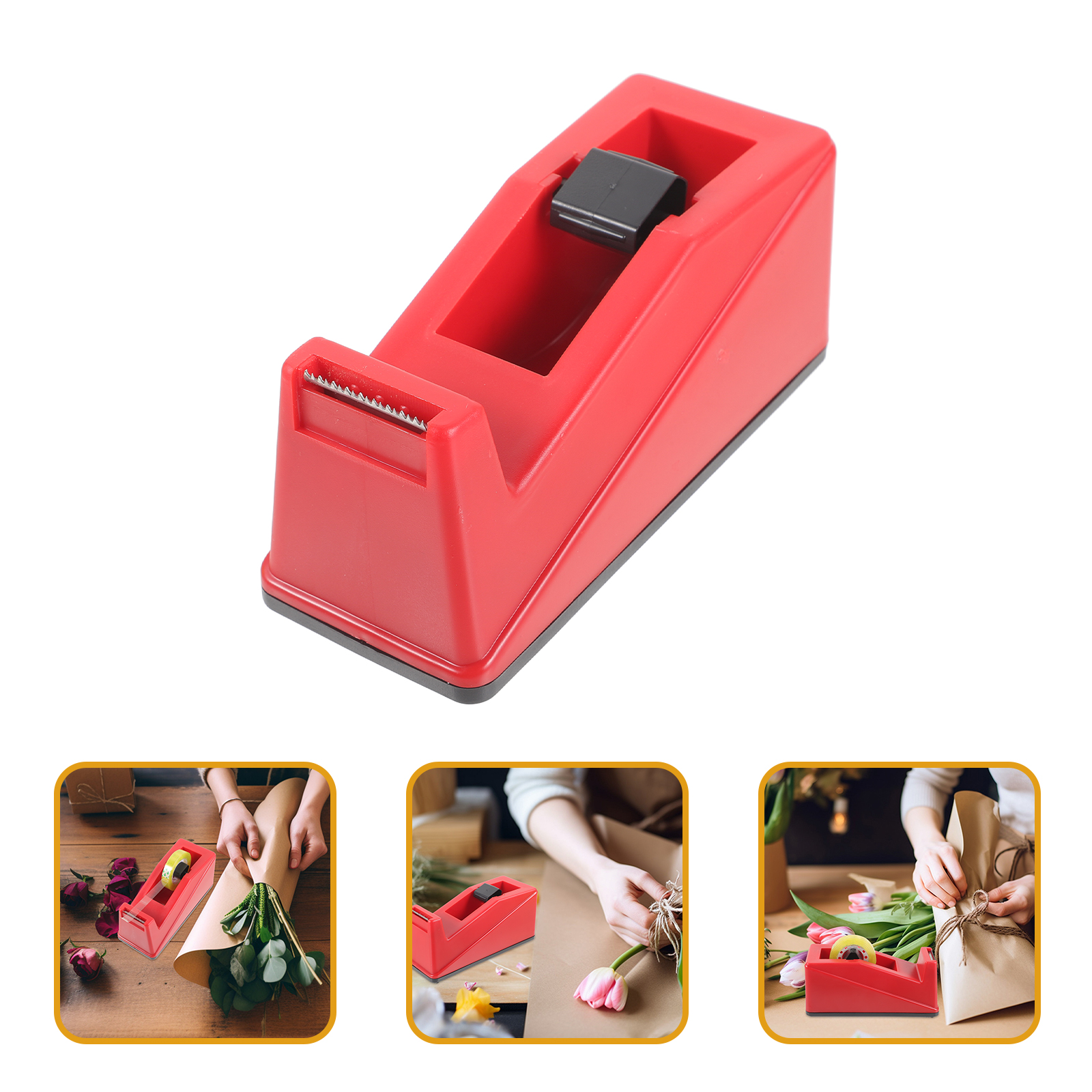 Tape Floral Tool Kit Plastic Seat Wedding Adhesive Bouquet Stem Wrap Flower Arranging Supplies