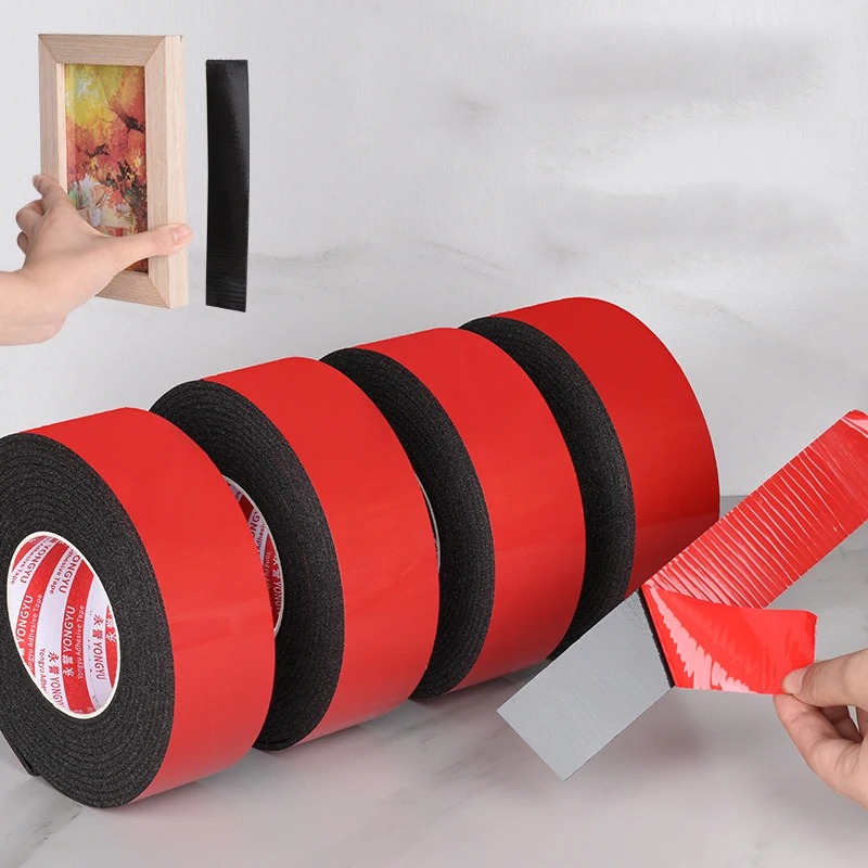 Double-sided Foam Sponge Tape, Double-sided Adhesive Foam Tape for Office Home Mounting, Double-sided Adhesive Tape, Length 3/5m