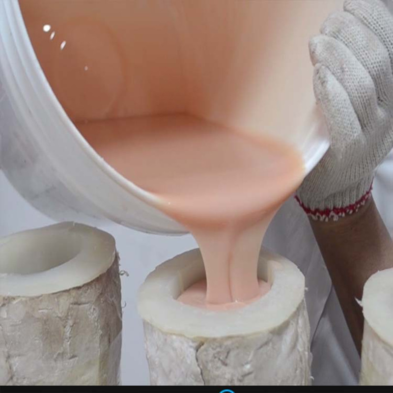 Skin color human body silica gel raw material Zero simulation flesh color liquid silica gel food grade Silicone film and televis