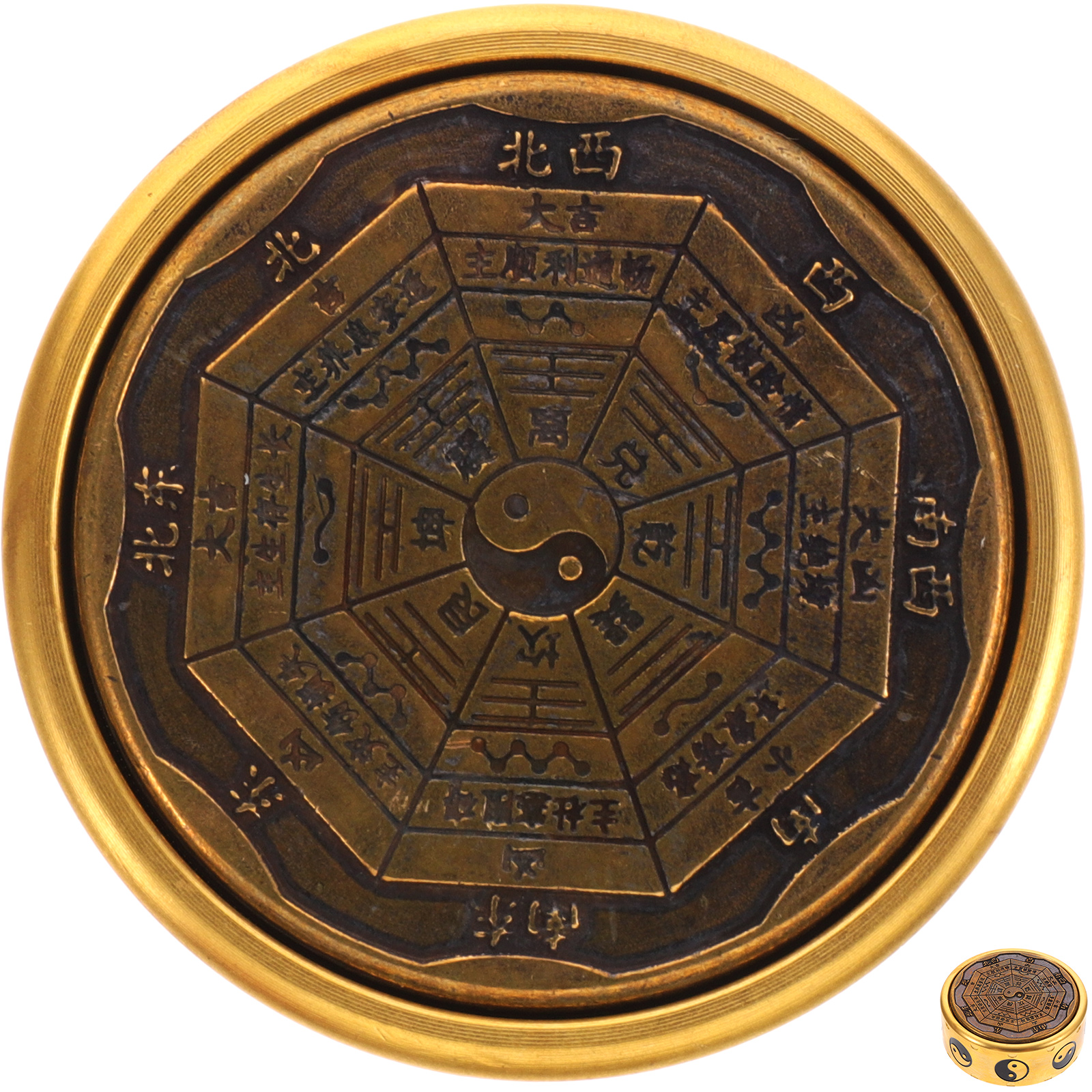 Fingertip Creative Toy Hand Cool Fidget Toys Metal Fun Needle Impression Pure Brass Stress Vintage Style