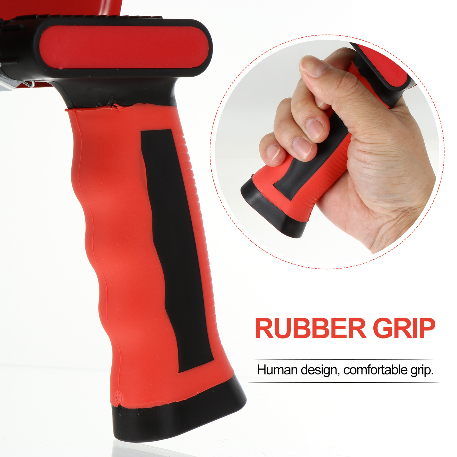 1pc Metal Sealing Tape Dispenser Compact Lightweight Packaging Tool Handheld Cutter Ergonomic Design Warehouse Supplies Strong