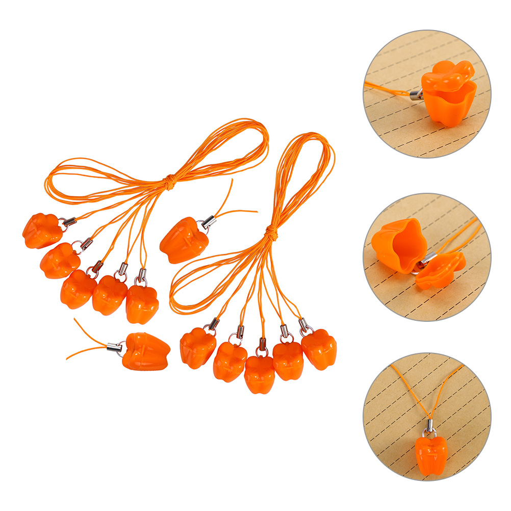 12 Pcs Deciduous Tooth Storage Box Plastic Holders Organizer Boxes Milk Case Child