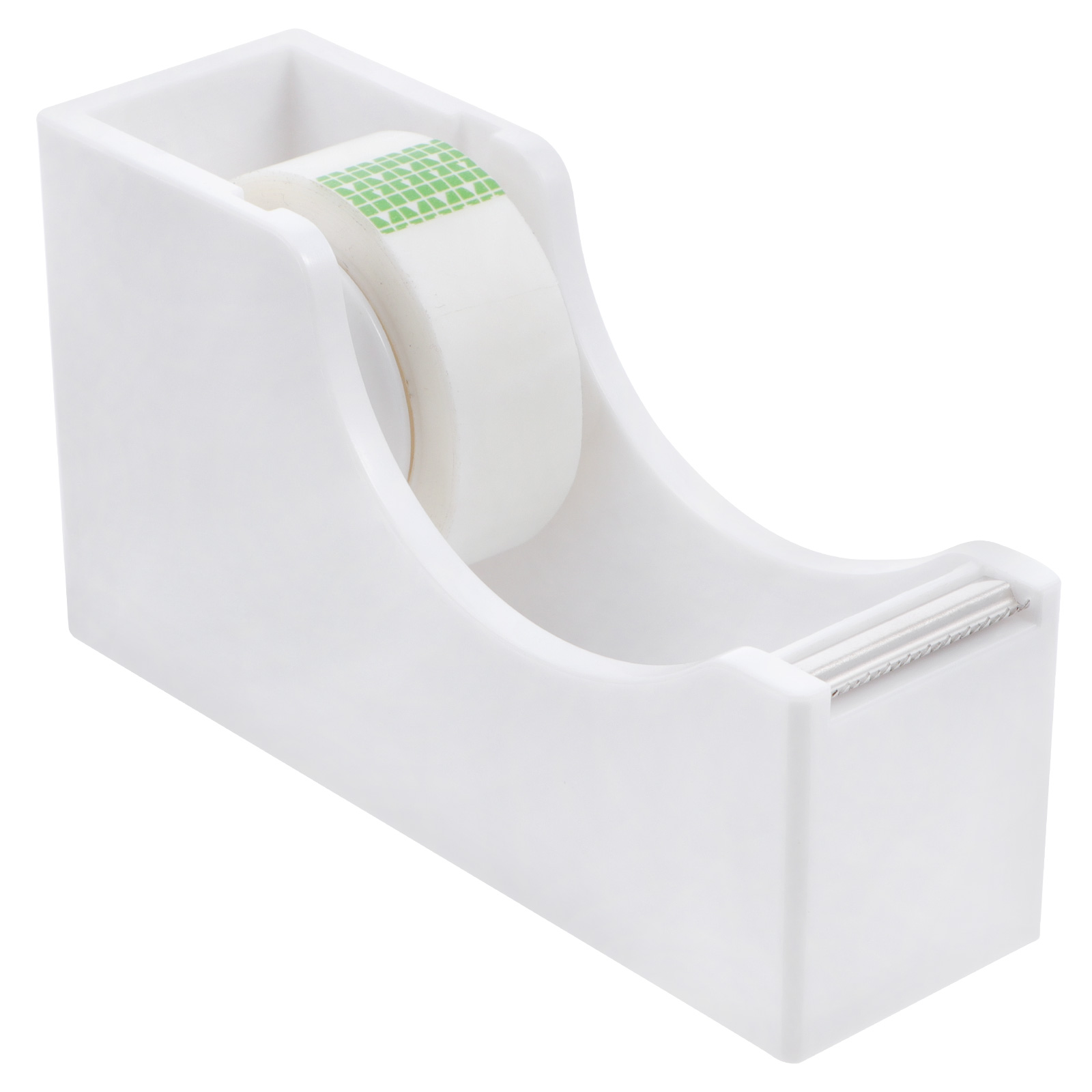 1 set 1 Set Desktop Tape Cutter Premium Plastic Base Non-Skid Pad Extra-Wide Blades Efficient Office Study Suppliestape