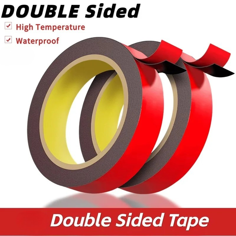 Waterproof Strong Permanent Double Sided Tape 3 Meters Long Foam Adhesive For Car Home Indoor Outdoor Decor High Temperature
