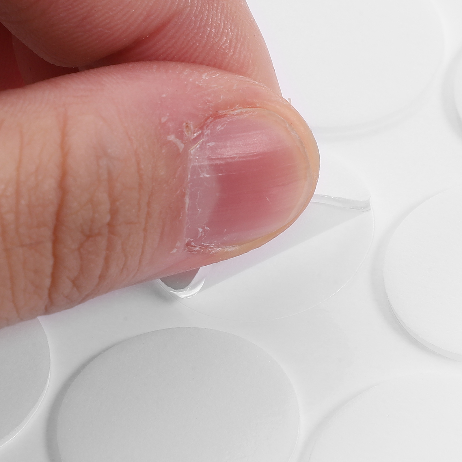 3 Sheets Strong Adhesive Double Sided Tape Transparent Removable Clear Wall Stickers Sticky Fixers For Home Office Use Paint