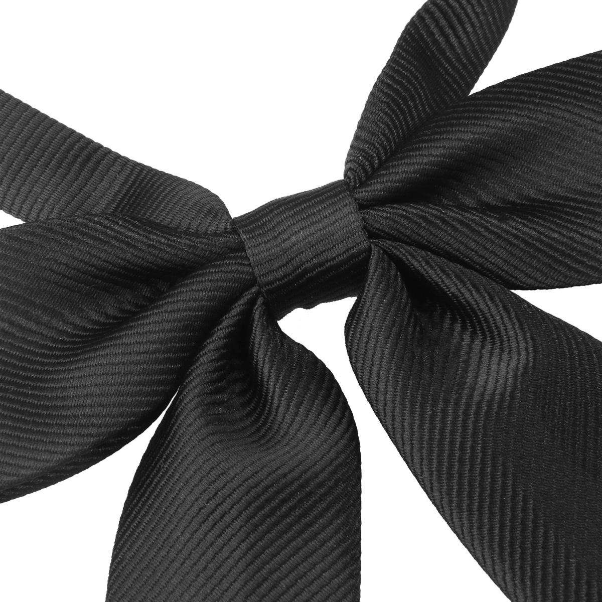 Bow Tie Checkered Youth Formal Slim Pre-tied Black Bowtie Bowknot Receive Flowers