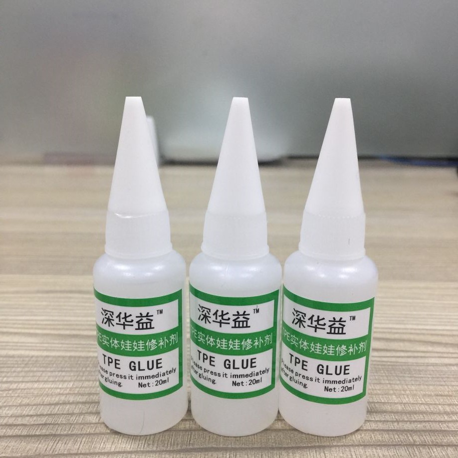 TPE doll repair solution TPE model adhesive is soft but not hard