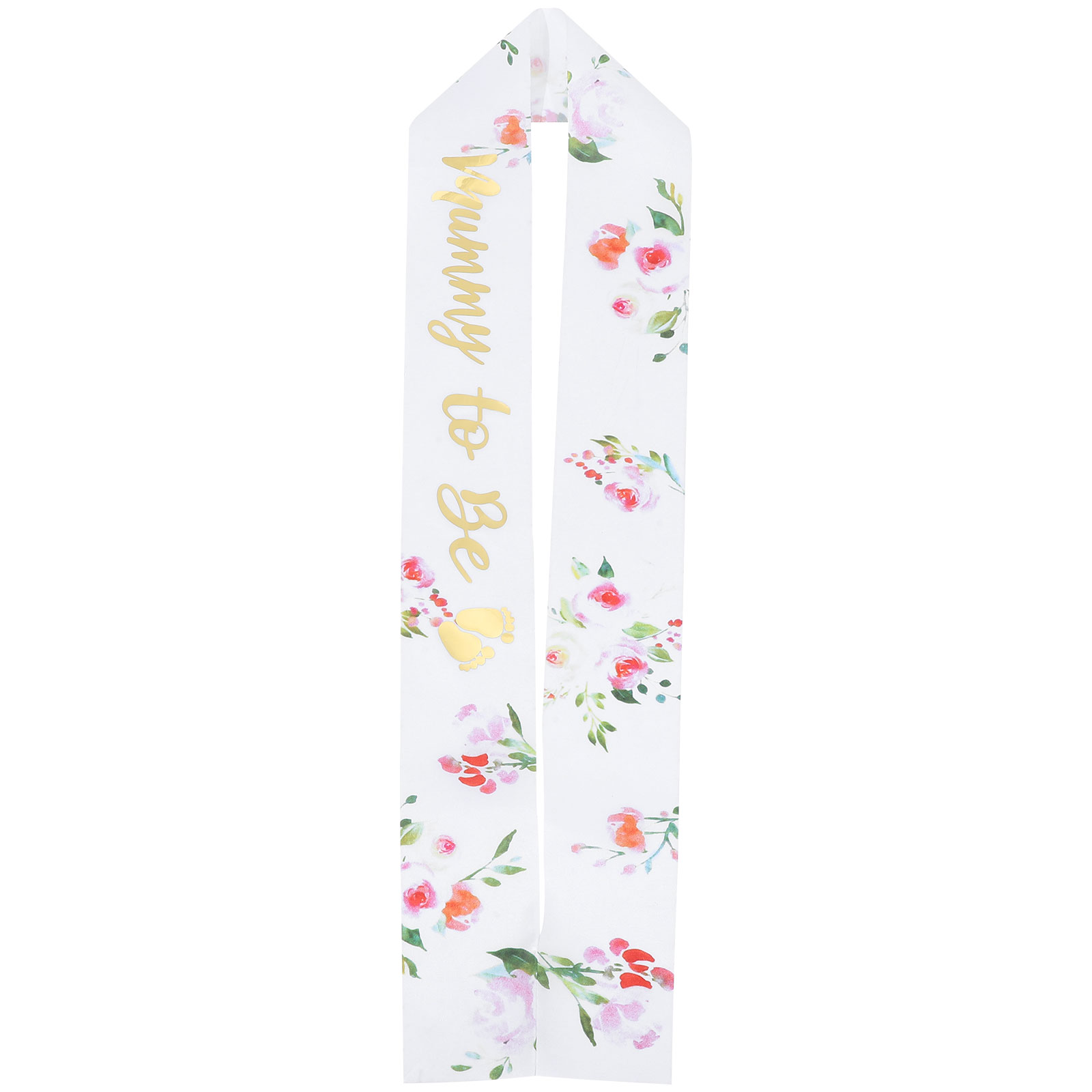 Mommy to Be Sash Baby Shower Gold Mom Decorations Brown Etiquette Belt for Photo Props Party Supplies Gothic Style