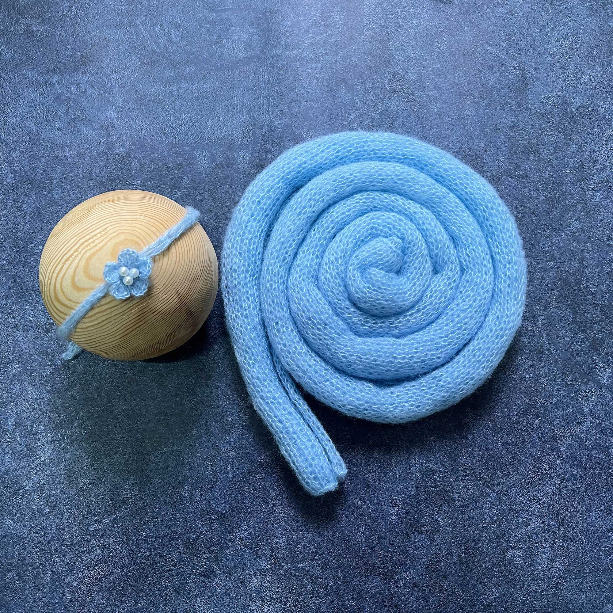 Don&Judy Newborn Swaddle Cloth Set Colorful Colors Skin-Friendly Material Baby Accessories Photography Studio Photo Shoot 2024