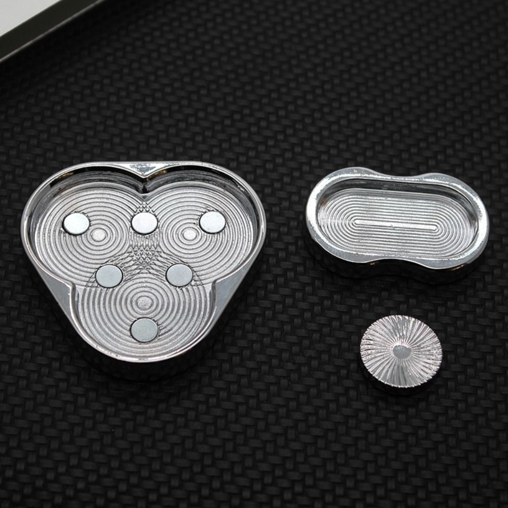 Triangle Finger Slider Toys Smooth Pressure Reducing Finger Twist Toys Stainless Steel ADHD Bored Leisure Toys Kids