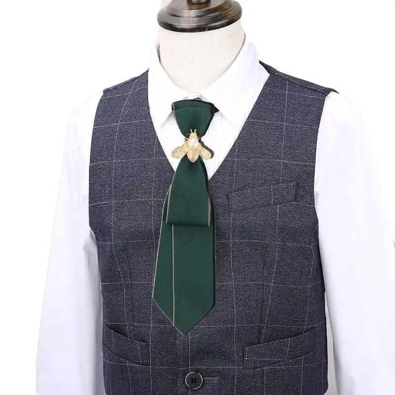 Pearl Bee Bow Ties Fashion High-quality Handmade Accessories Women&#039;s Men&#039;s Korean British College Style Suits Shirt Uniform Tie