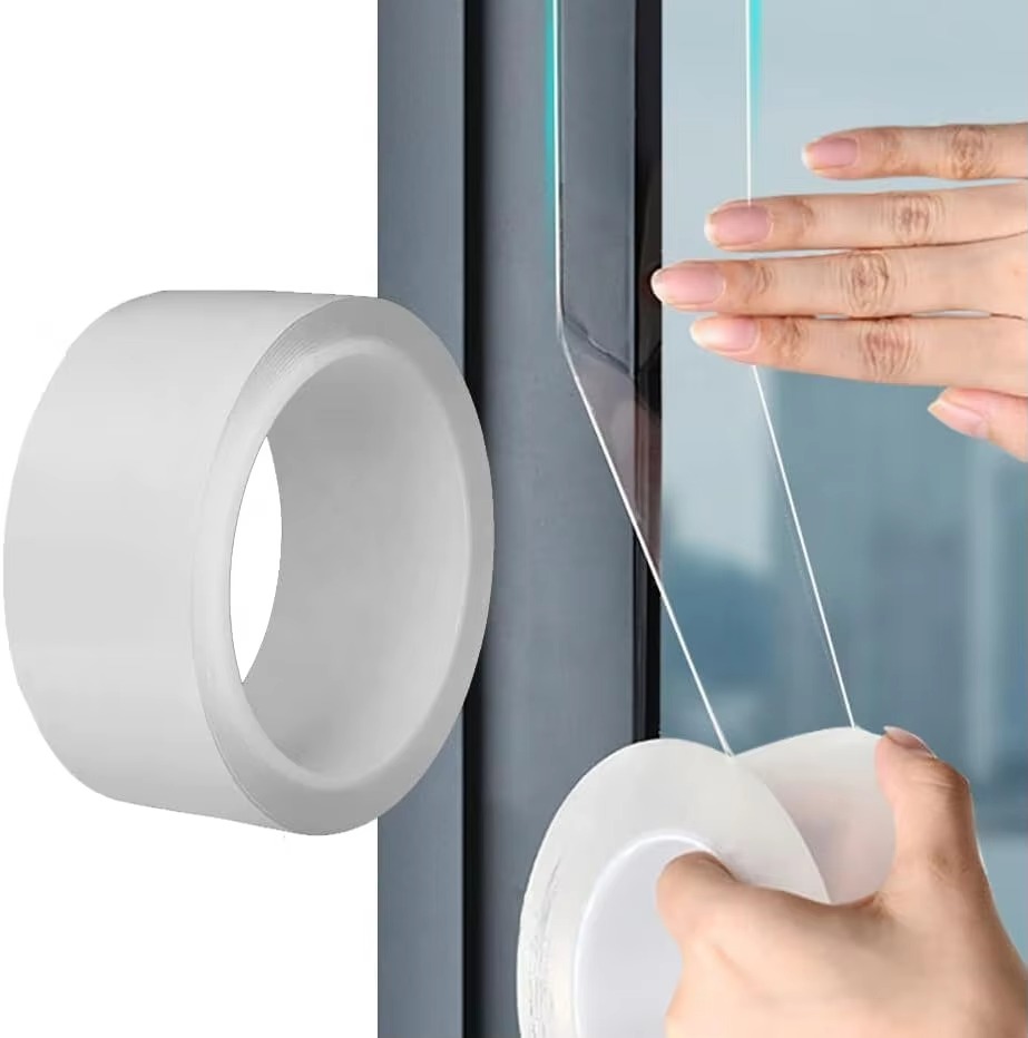 Waterproof and Stain-Resistant Nano Tape: Easy Apply to Seal Pools, Kitchens, Window, for Home &amp; Restaurant Use Various Surfaces