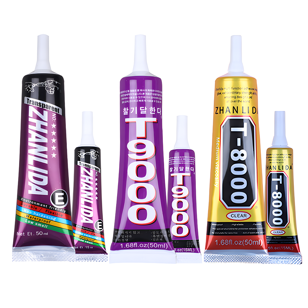 Transparent glue Phone Glass Display Repair Touch Screen Jewelry Making Rhinestone Fabric Cloth Textile Epoxy Adhesive Wood Bond