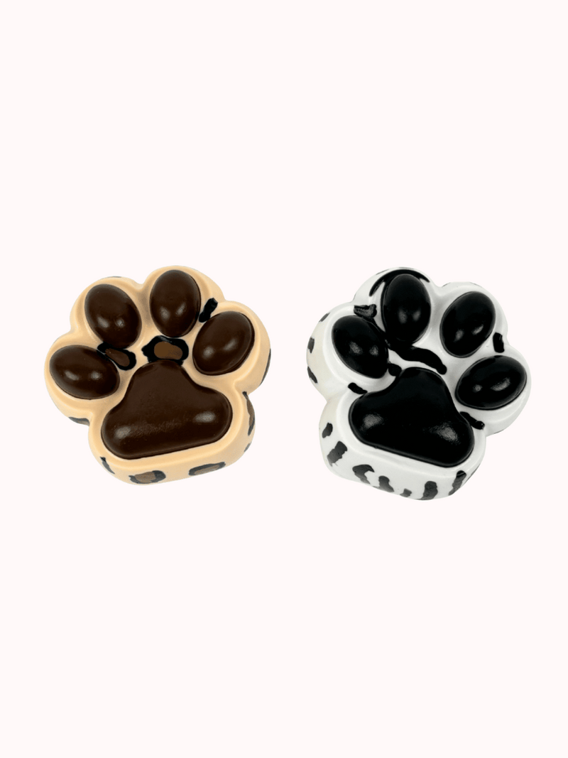 Food Grade Silicone Leopard and Zebra Paw Handmade Taba Squishy Toy