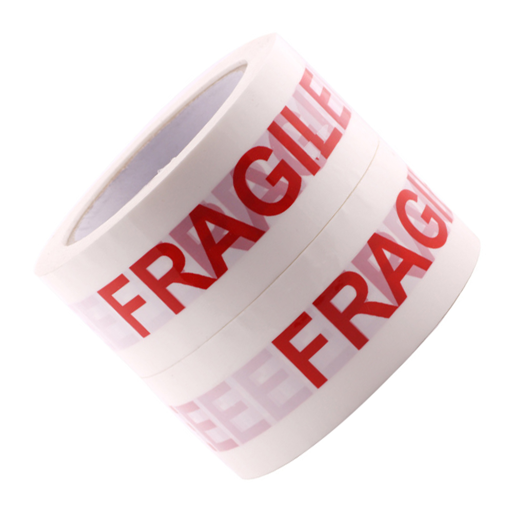 Warning Tape Strips with Adhesive Extremely Fragile Shipping Seam Seal Sealing Packing
