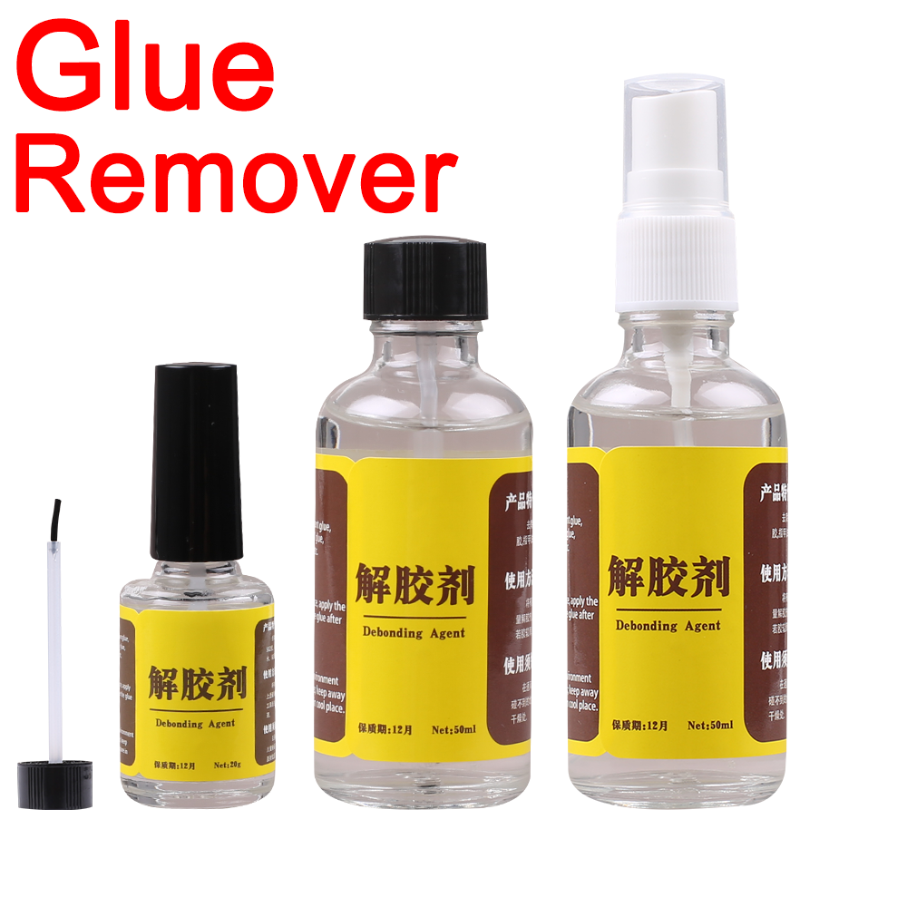 Liquid Glue Remover Adhesive Debonder Agent Instant Strong Super Glue 502 401 UV Nail Cleaner Lace Lash Car Sticker Spray Tool