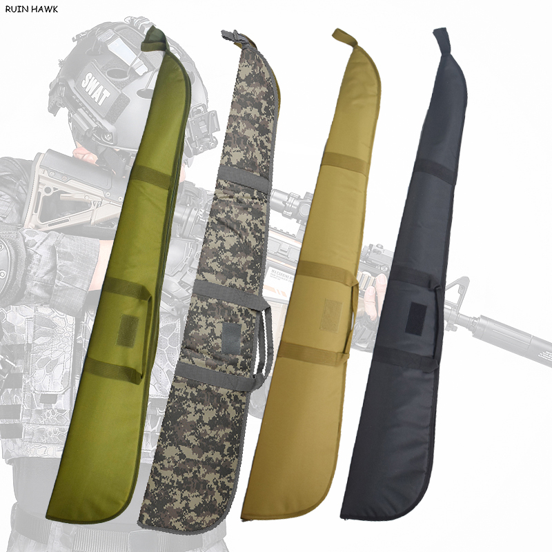 Outdoor Air Cushion Shoulder Bag Hunting Protection Box Backpack Tactical Gun Bag Heavy Rifle Shotgun Carrying Bag