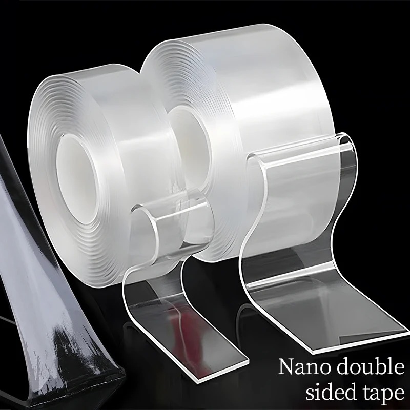Reusable Double-sided Tape Nano Tape Wall Stickers Home Improvement Strong Thicken 2mm Tapes Adhesif Double Face Waterproof