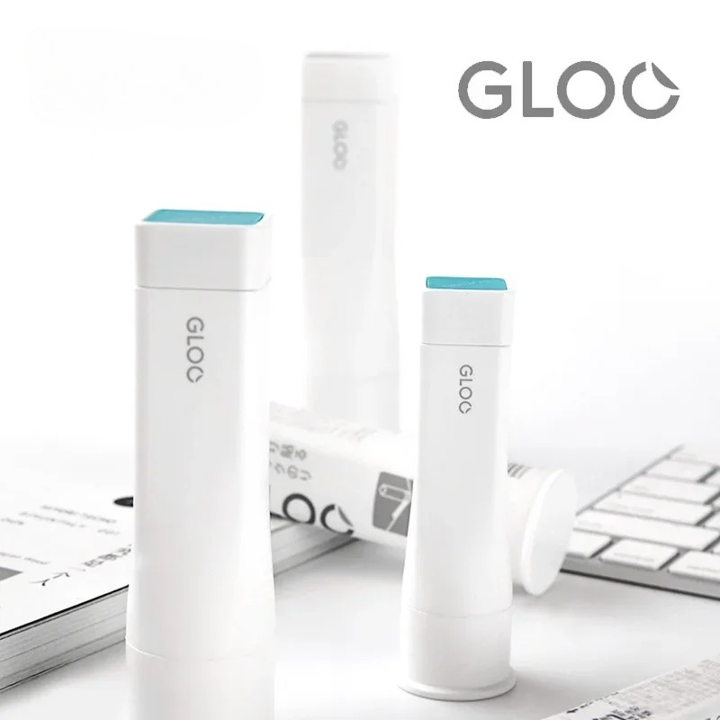 Japan KOKUYO GLOO Right Angle Glue Stick Pen Style Glues/adhesives School Art Class Stationary Office Supplies Diy Panel Glue