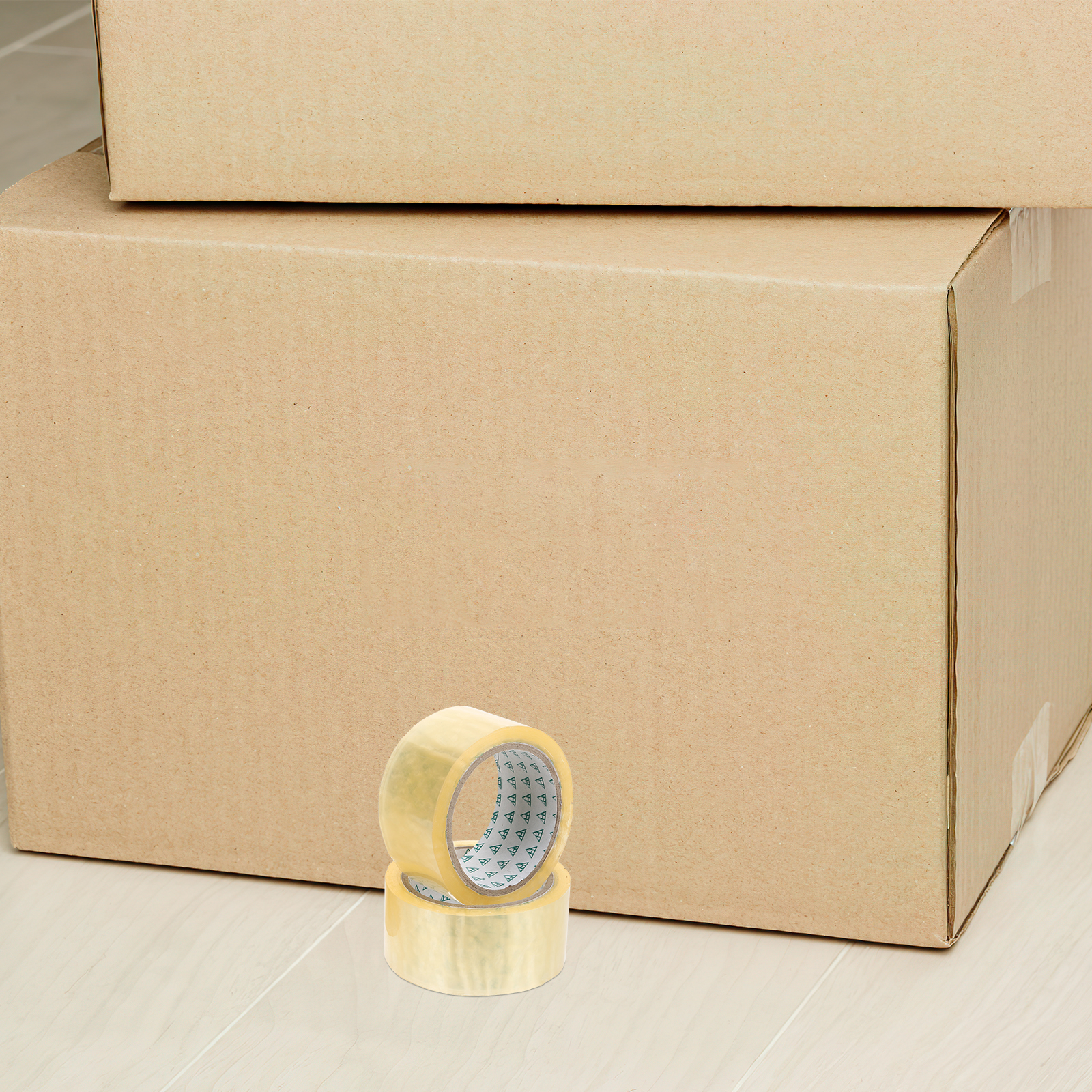4 Rolls Packages Sealing Tape Transparent for Packing Automatic Duct Bopp Clear Shipping