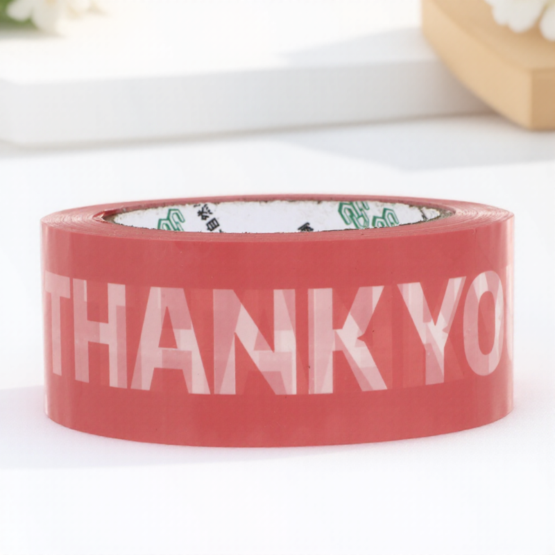 Pink Sealing Tape Decorative DIY Gift Holiday Packing Plastic Wrapping Colorful