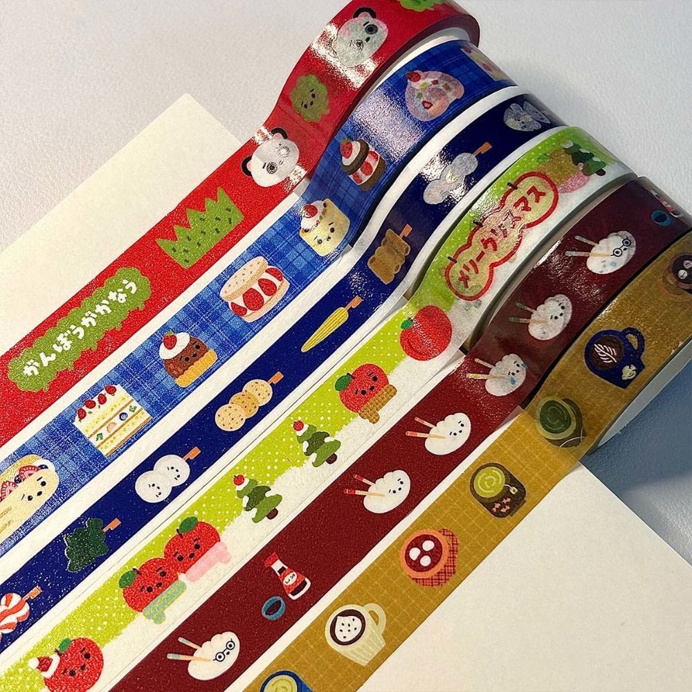 Creative Japanese Style Washi Tape Colorful DIY Deco Stickers Gift Scrapbooking Stickers School Stationery