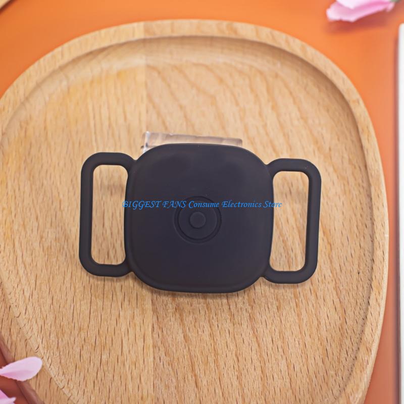 F68B Dog Collar Case for Tile by Life360 Trackers Protector Holder Soft Flexible Silicone Case Cover for Pet Necklace