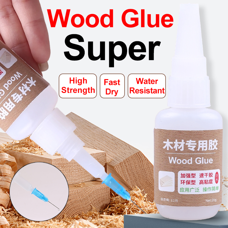 Powerful Super Extra Strong Glue Wood Carpentry Furniture Toys Doll House DIY Instant Epoxy Adhesive Fast Cyanoacrylate 502 Bond