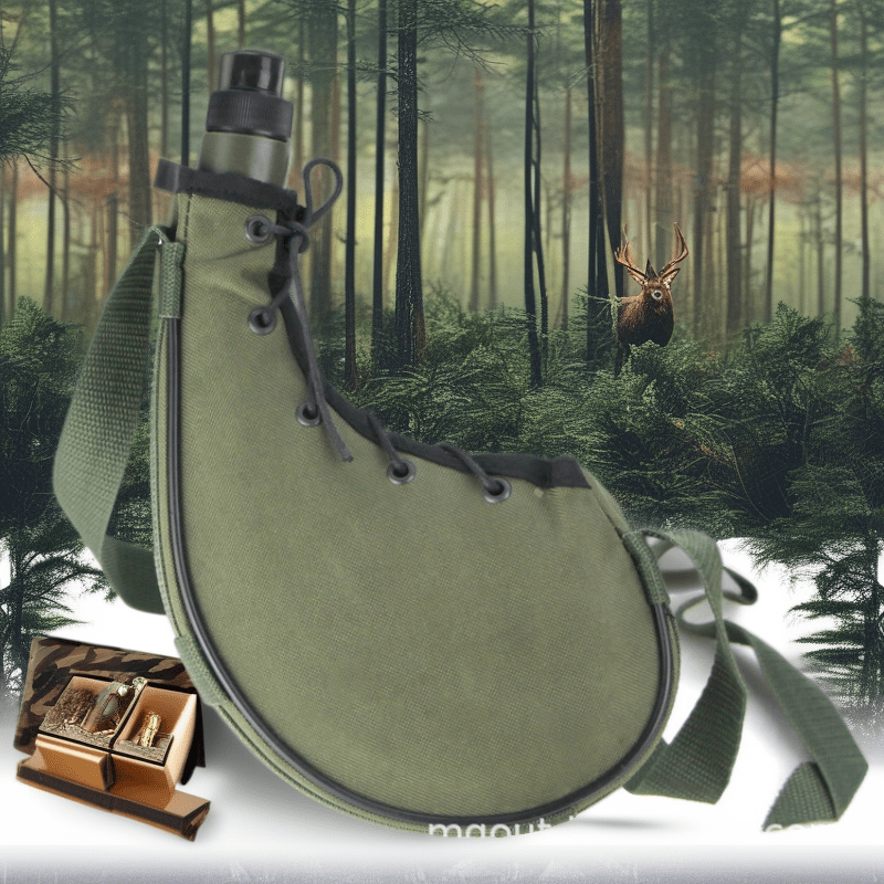 New outdoor sports camping camouflage pot waist type pot can be carried and hung portable desert pot wild tactical accessories i