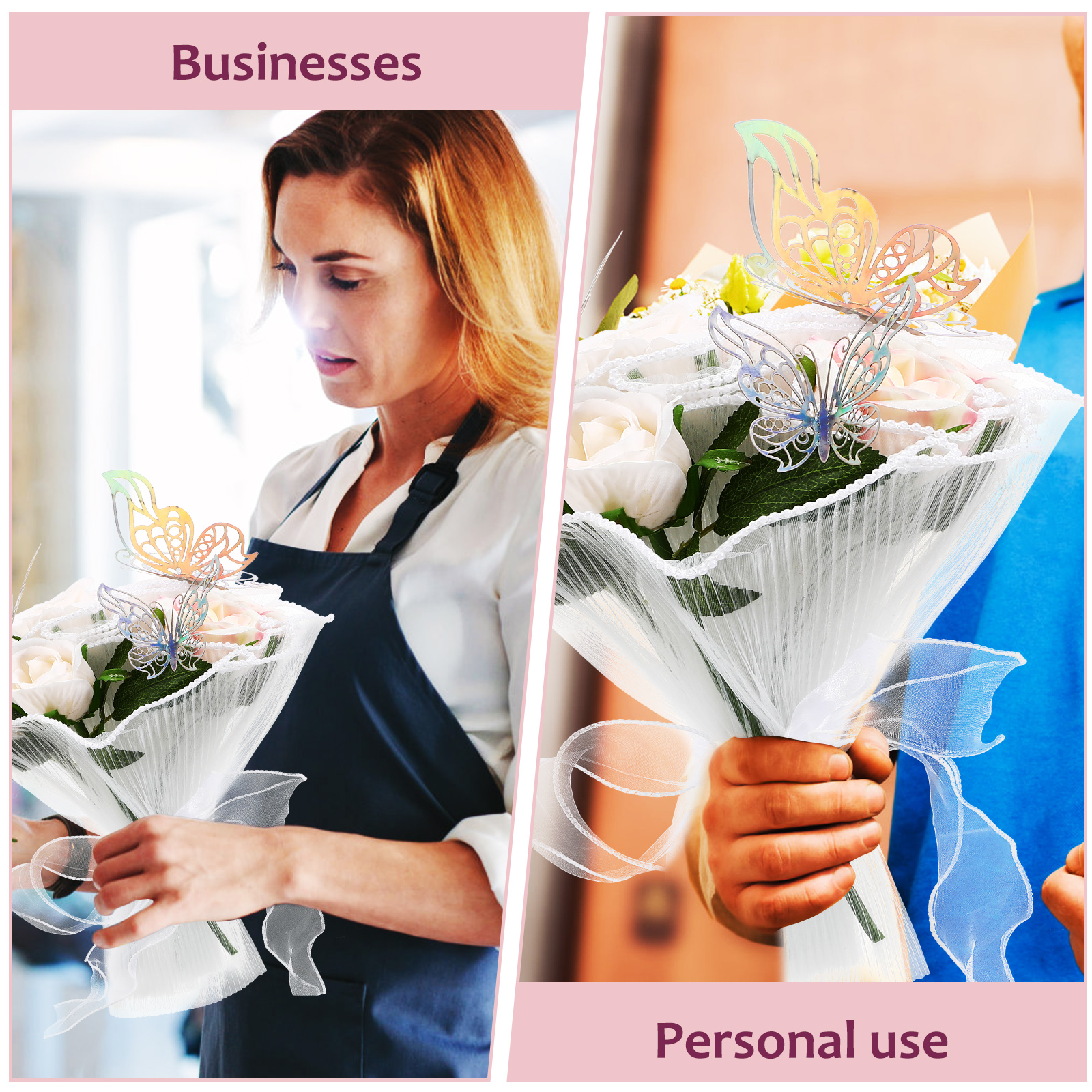 Accessories Flower Packaging Kit Wrapping Paper Bouquet Yarn Mesh for Flowers Bouquets