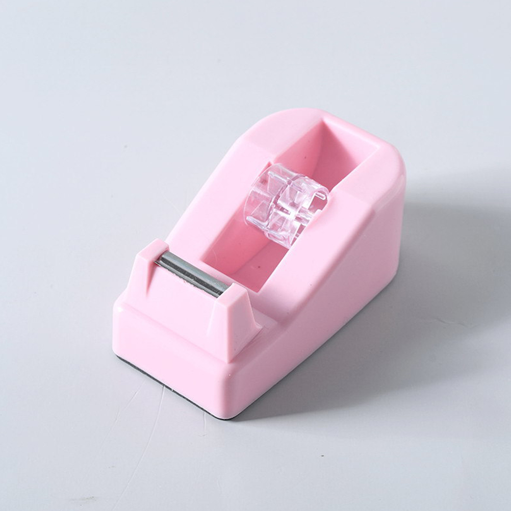2Pcs Tape ABS Lightweight Dispenser Office School Family Scrapbooks Art Projects Portable Sticker Holder