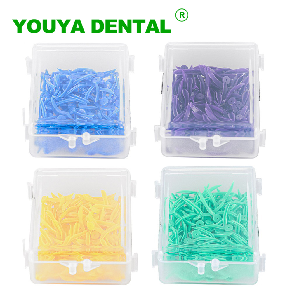 100Pcs Dental Plastic Wedges Disposable Tooth Gap Wedge Medical Grade Dentist Materials Dentistry Supply Dental Lab Tools