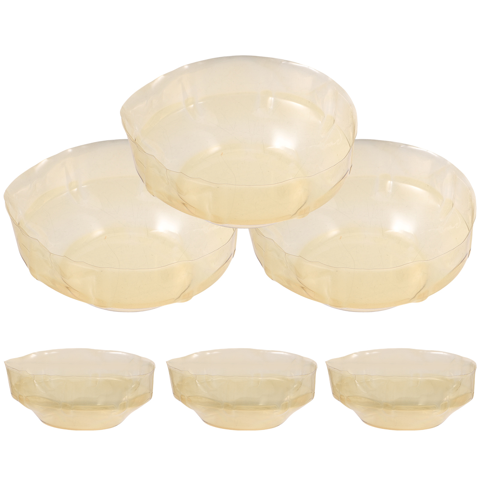 6 Pcs Smoke Dust Cover Alarm Decorative Covers Fire Clear Protective Plastic Plate Hole Sensor Protection