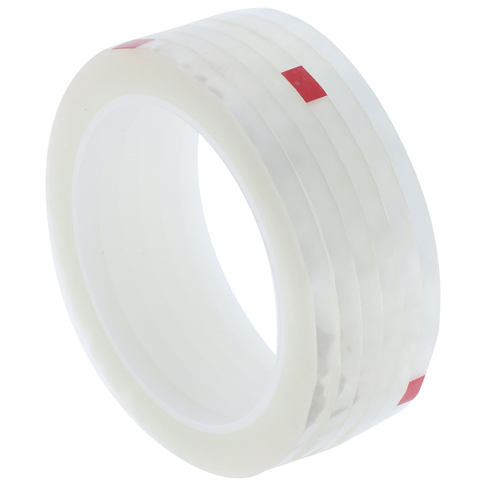6 Rolls Fresh Flowers Transparent Floral Tape Package Florist Bouquet Stem Wrap Artificial Tapes