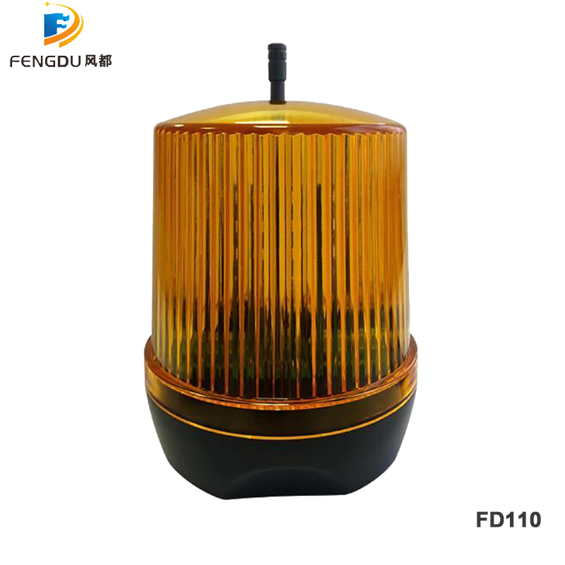 Universal 24V AC/DC 230VAC LED Signal Alarm Light Strobe Flashing Emergency Warning Lamp wall mount for Automatic Gate Opener