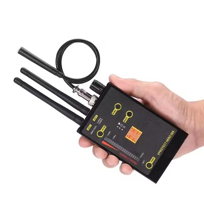 Hero 009 NEW Wireless Signal Detector VHF/UHF Anti-Spy GSM Wifi Scaner Finder MAG Signal Detectors Listening Device GPS Tracker